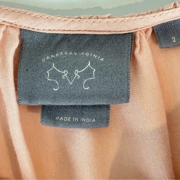 Anthropologie Vanessa Virginia Eyelet Swing Tank Top 2 - Picture 3 of 8